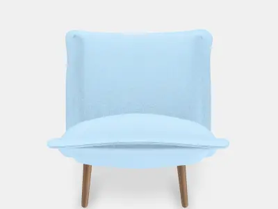 KLINTEN Chair Low-poly 3D model