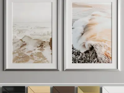 Art Frame A37 Low-poly 3D model