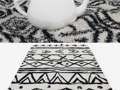 Rugs No 940 Low-poly 3D model