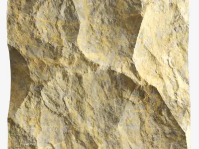445-RockPanel rock 3D model