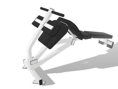 Press Bench 3D model