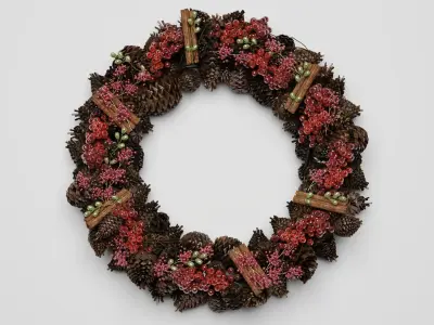 Christams Venok 3D model