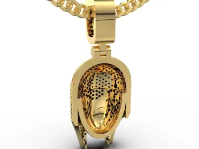 Spartan Pendant Full ice 3D print model