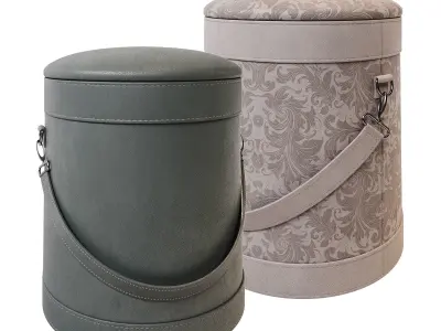 Gamma Pouf Smart Stool 3D model