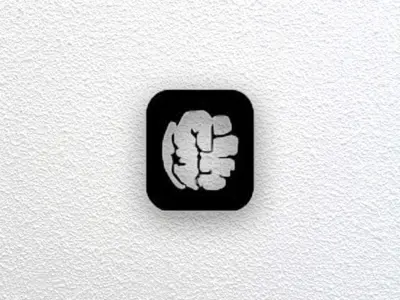 Hulk Smash Wall Art 3D print model