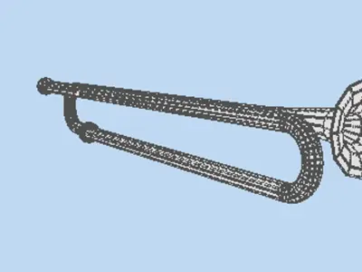 Trumpet Type 1 3D model