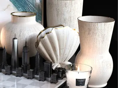 Decorative Suite Set 3D model