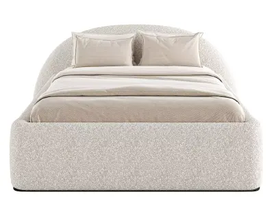 soft bed 3D model