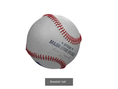 baseball sport collection  3D Model Pack