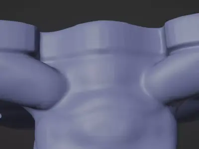 Elephant Wall Hook 3D print model