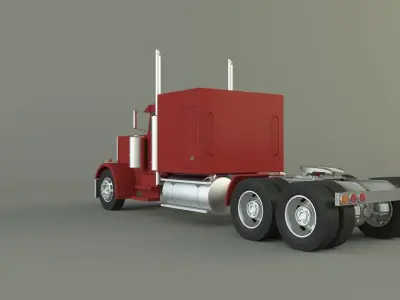 Truck vehicle 57 model 3D model