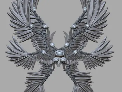 Seraphim -Accurate Biblical angel- 3D print model