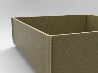 Juju Storage Box Low-poly 3D model