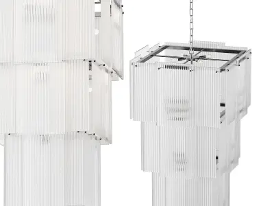 Chandelier Giardano light 3D model