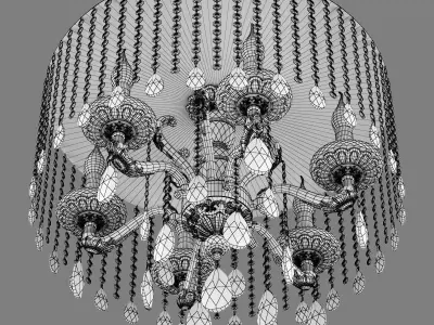 697162 Fastosita Osgona Chandelier 3D model