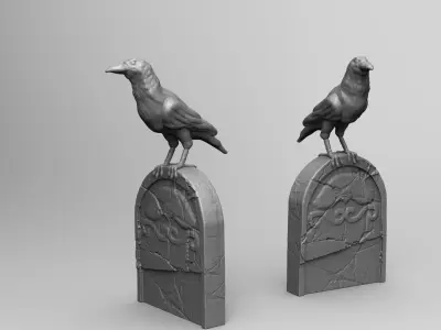 TerrainCrates Cementery 3D print model