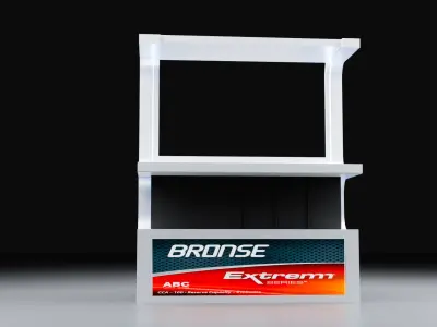 Battery Racks or Battery Cabinets 3D model