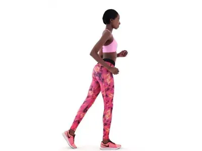 Alison posed 1 3D model