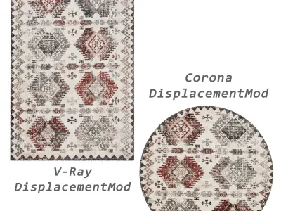 Rugs No 502 Low-poly 3D model