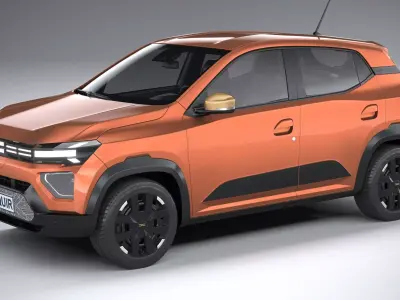 Dacia Spring 2025 3D model