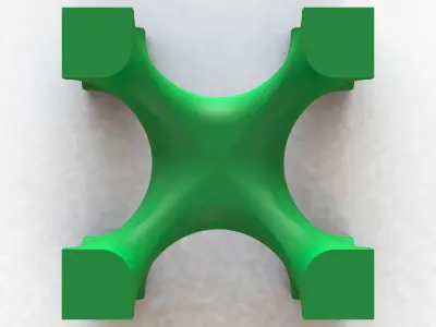 Lattice Structures of Skeletal I-WP 3D print model