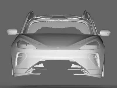 2019 ARCFOX ALPHA T 3D SCANNED MODEL 3D model 3D model