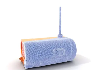 Emergency SOS Signal Device Model Pack Low-poly 3D model