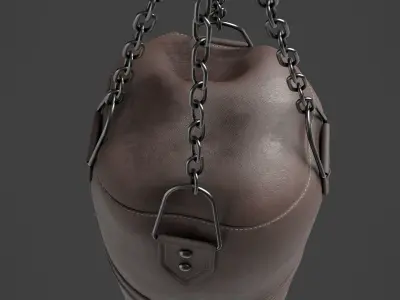 Punching Bag 5 3D model