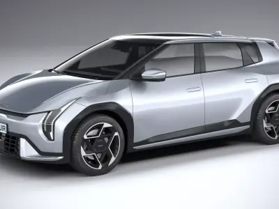 Kia EV4 Hatchback GT 2026 3D model