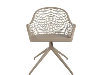 Artefacto - Infinity Armchair Swivel Chair 3D model