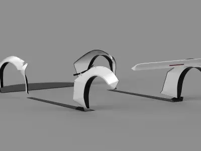 Ferrari 488 GTB Liberty Walk 3D model