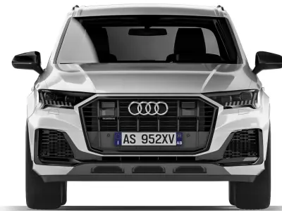 Audi Q7 TFSI 2020 3D model