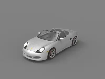 2003 Porsche Boxster 3D model