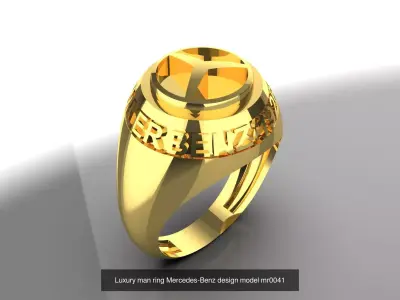 Mercedes Benz Motif Collection 3D Model Pack