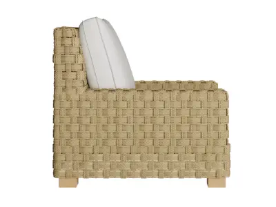 Barton Lounge Chair 3D model