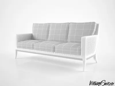 William Switzer The Canape Apollon Seat Sofa 3D model