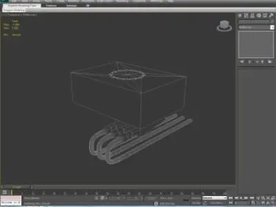 Catch tank Low-poly 3D model