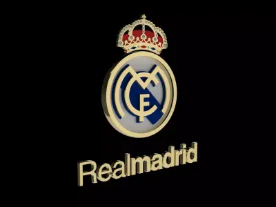 Real Madrid Escudo 3D model