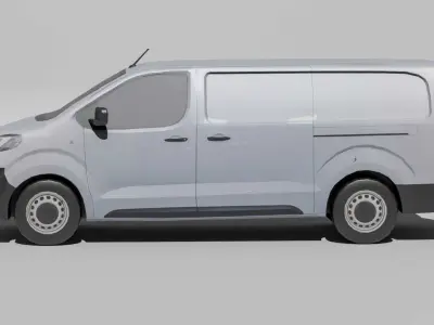 Opel Vivaro L2 H1 Diesel 2900 Low-poly 3D model
