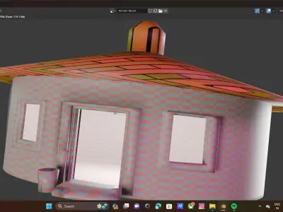  building  Low-poly 3D model