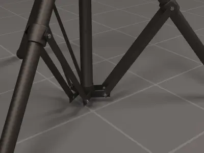 Studio Light Stand 3D model