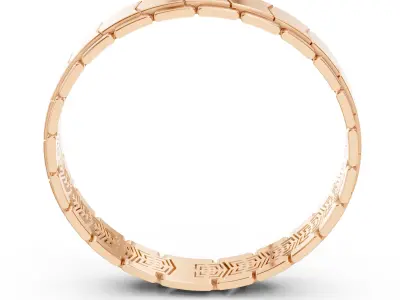 RedGold Man Bracelet 3D print model