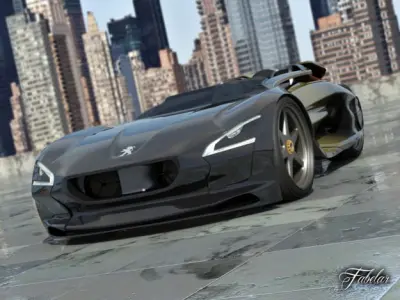 Peugeot EX-1 2 0 3D model