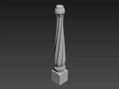 Furniture Legs Tables Chairs CNC Wood 1007 3D print model