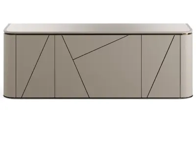 FENDI ANTIUS 2021 LACQUER SIDEBOARD Low-poly 3D model