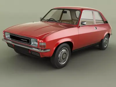 Austin Allegro 2-door 3D model