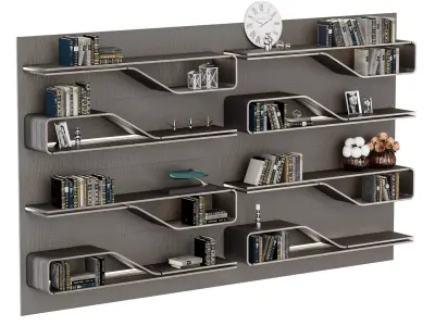 REFLEX Bookcase SEGNO LIBRERIA  3D model