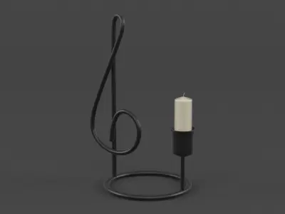 Candlestick Holder 3D model