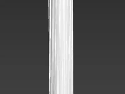 Roman Villa Columns - 4 Variations Low-poly 3D model
