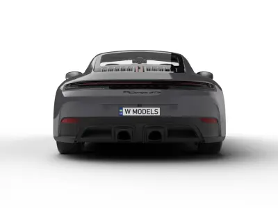 Porsche 911 Carrera GTS 2025 3d model 3D model
